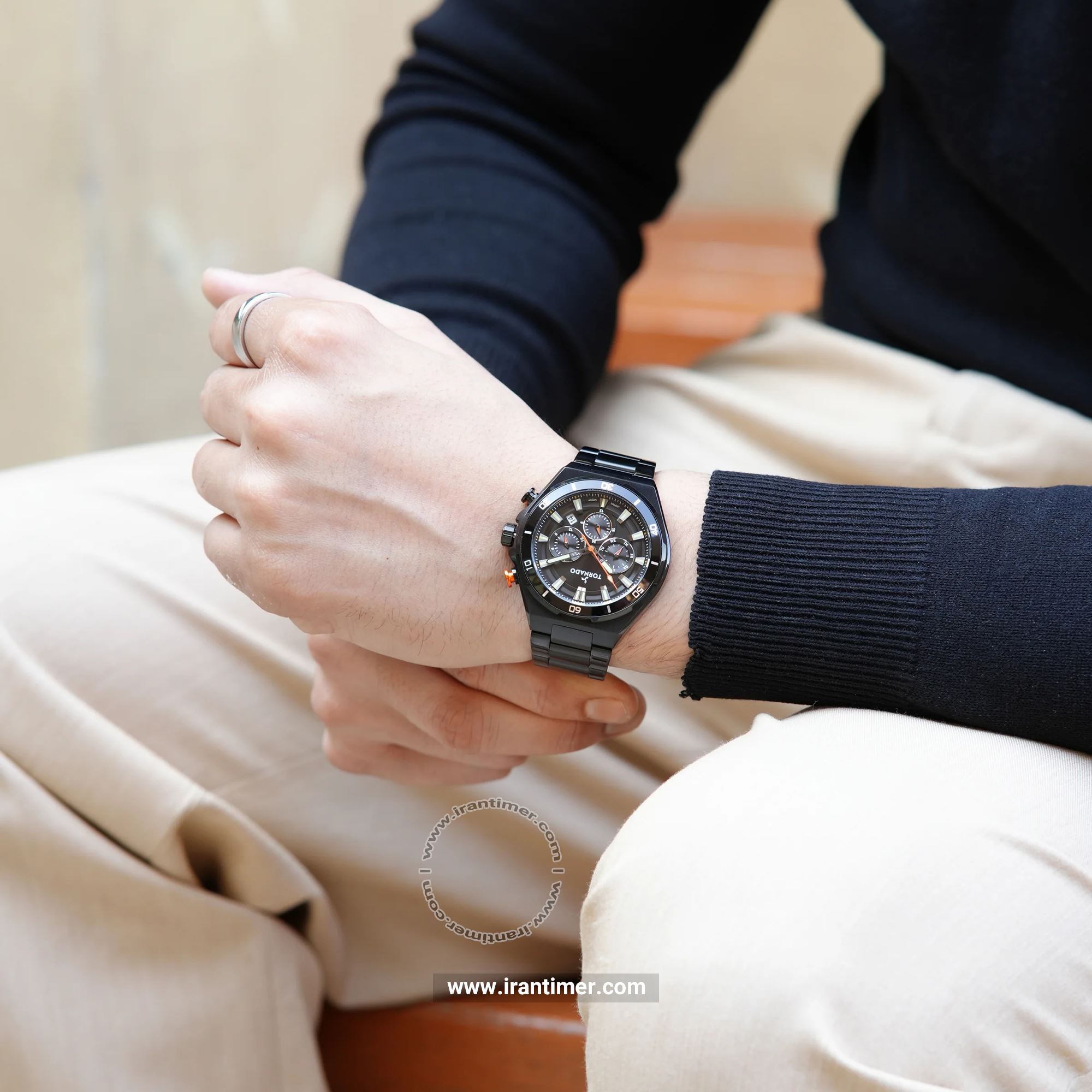 قیمت و خرید ساعت مچی مردانه تورنادو(Tornado) مدل T24104-BBBB کلاسیک | اورجینال و اصلی