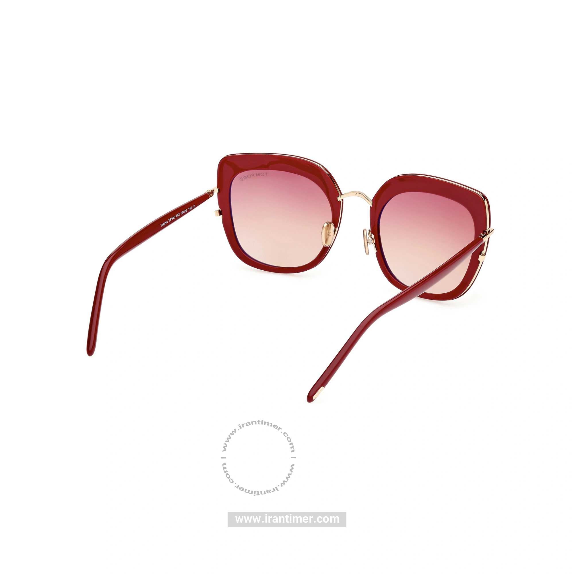 قیمت و خرید عینک آفتابی زنانه کلاسیک (TOM FORD) مدل FT 0945 66T 55 | اورجینال و اصلی