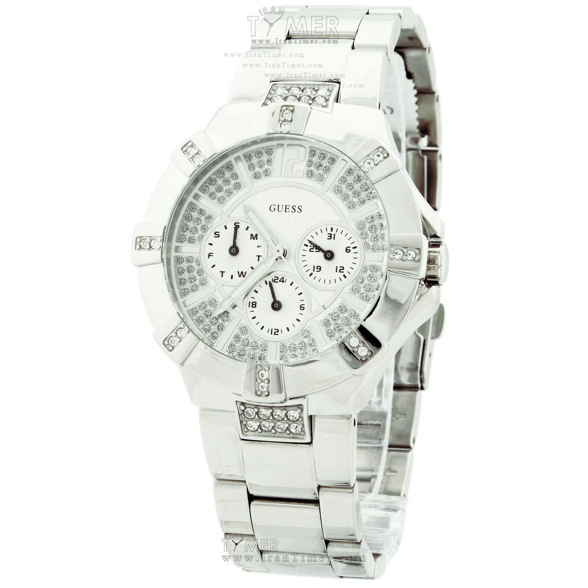 قیمت و خرید ساعت مچی زنانه گس(GUESS) مدل W12080L1 فشن | اورجینال و اصلی