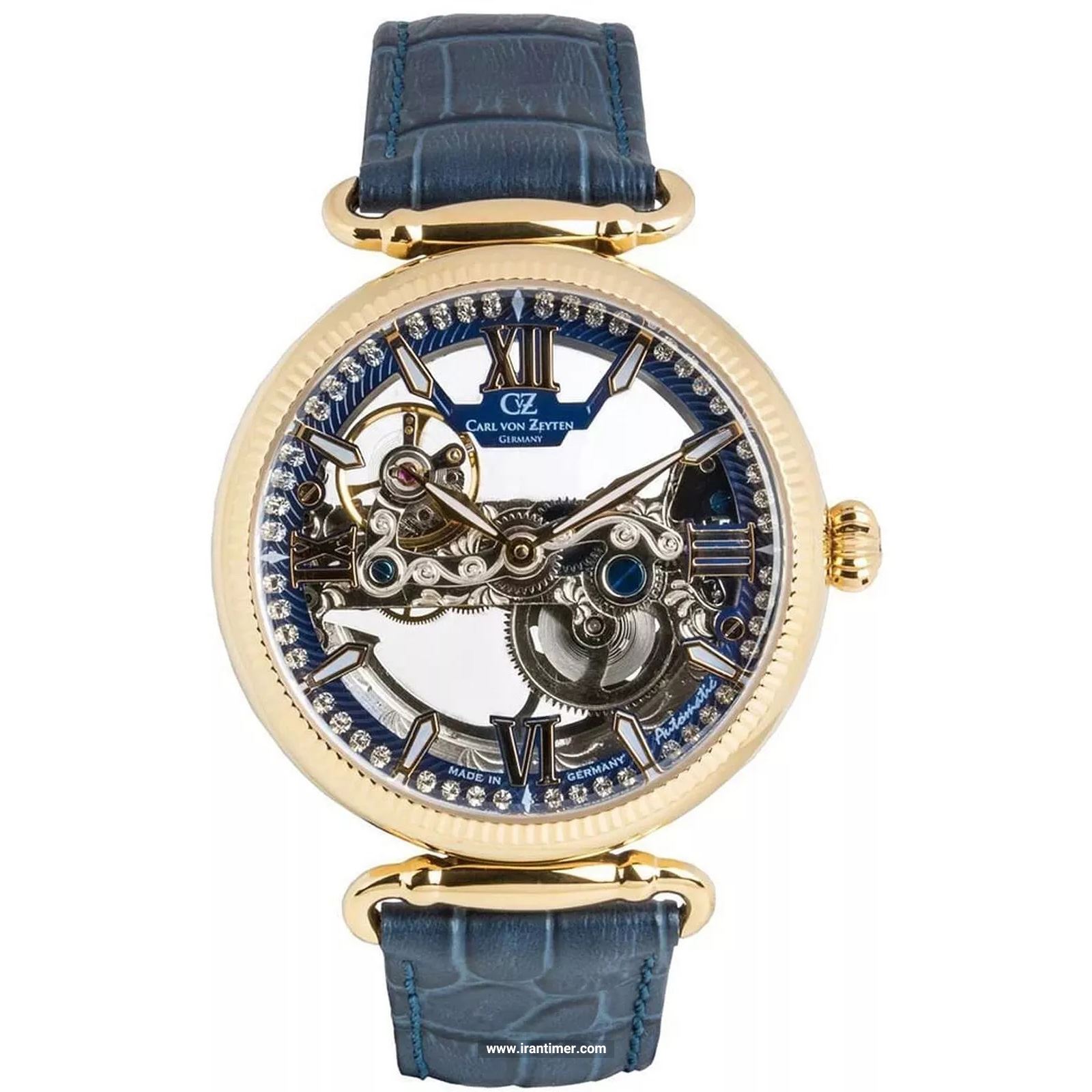 قیمت و خرید ساعت مچی مردانه کارل ون زیتن(CARL VON ZEYTEN) مدل CVZ0083GBLS کلاسیک | اورجینال و اصلی