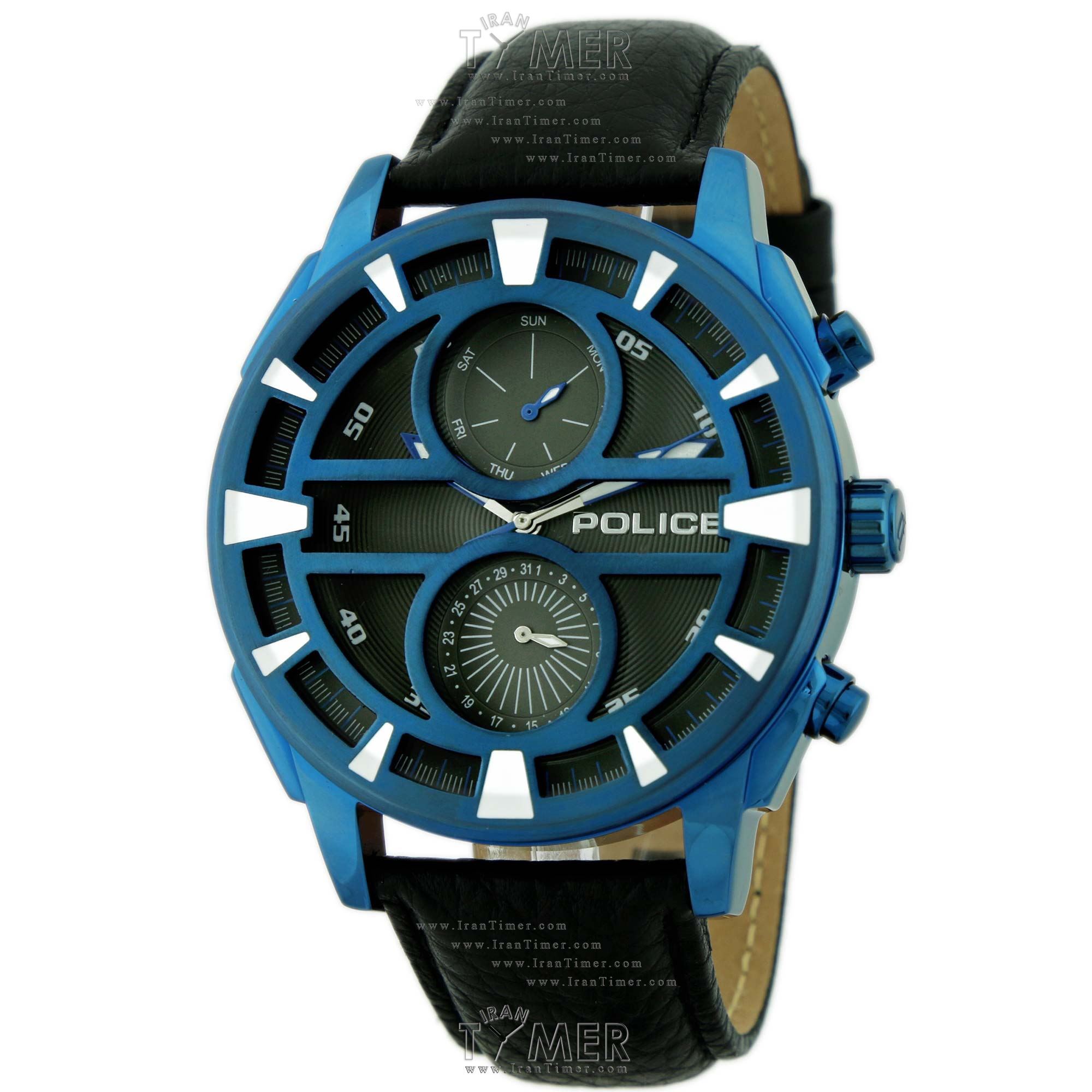 قیمت و خرید ساعت مچی مردانه پلیس(POLICE) مدل 14338JSBL-61 اسپرت | اورجینال و اصلی