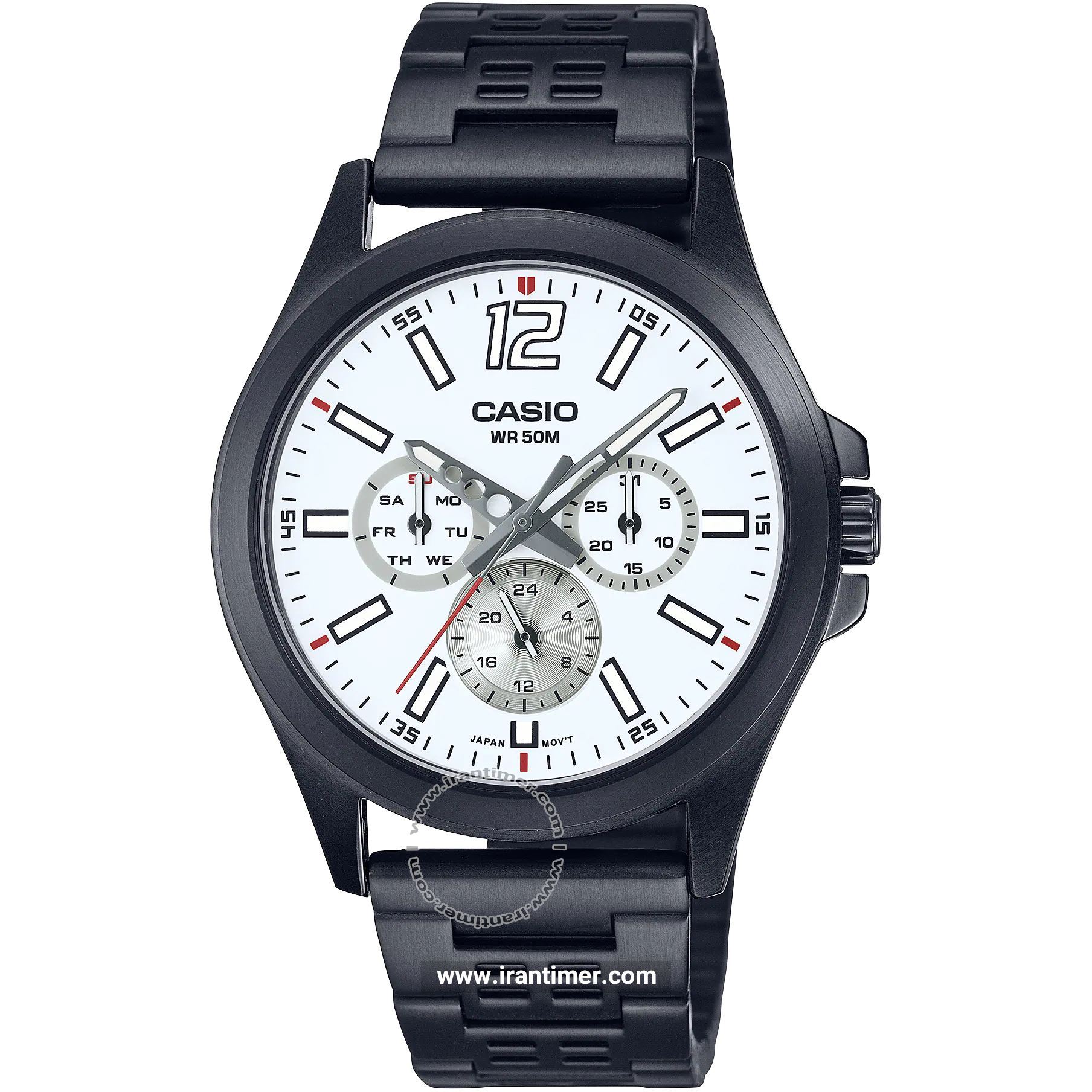 قیمت و خرید ساعت مچی مردانه کاسیو (CASIO) جنرال مدل MTP-E350B-7BVDF کلاسیک | اورجینال و اصلی