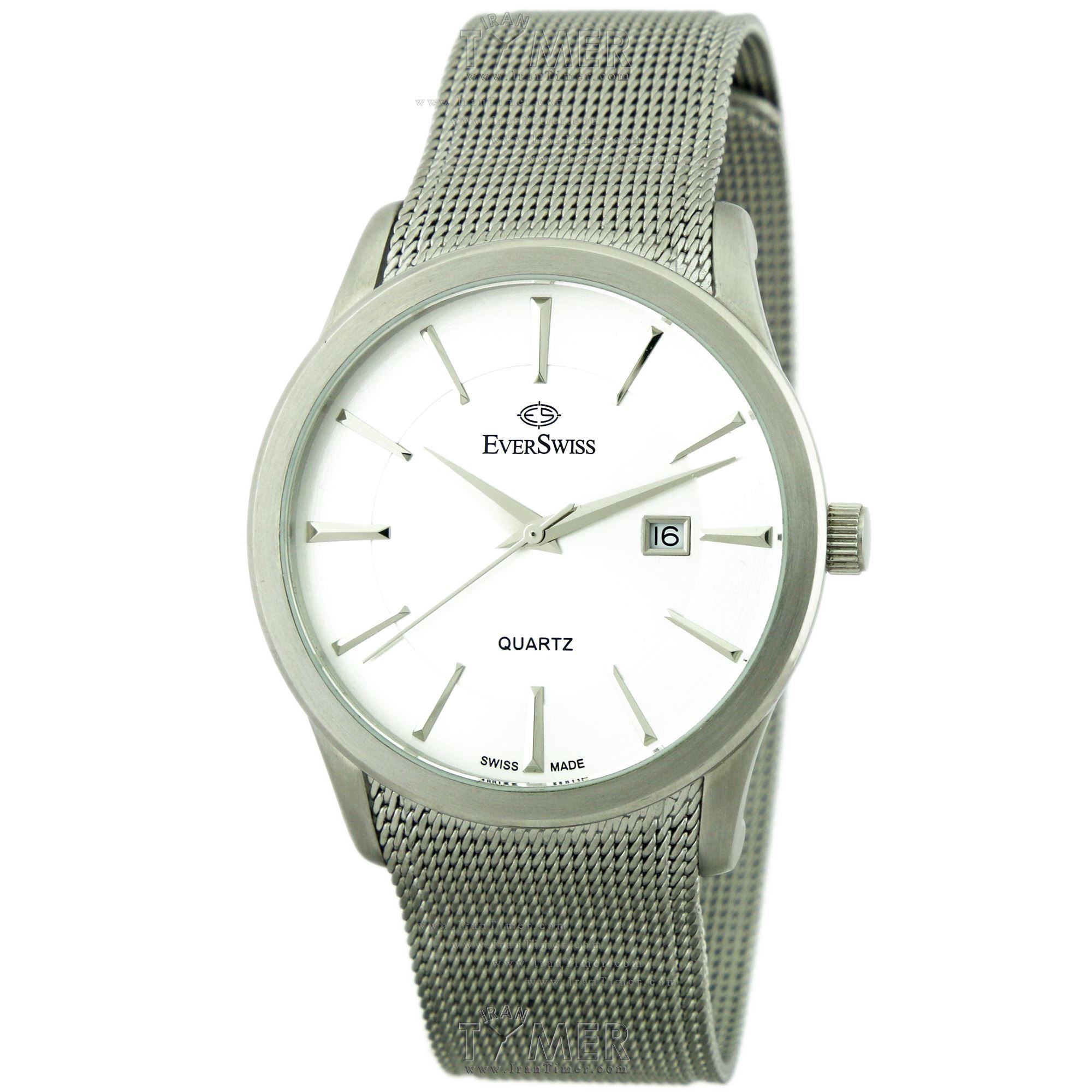 قیمت و خرید ساعت مچی مردانه اورسوئیس(EVER SWISS) مدل 5740-107 کلاسیک | اورجینال و اصلی