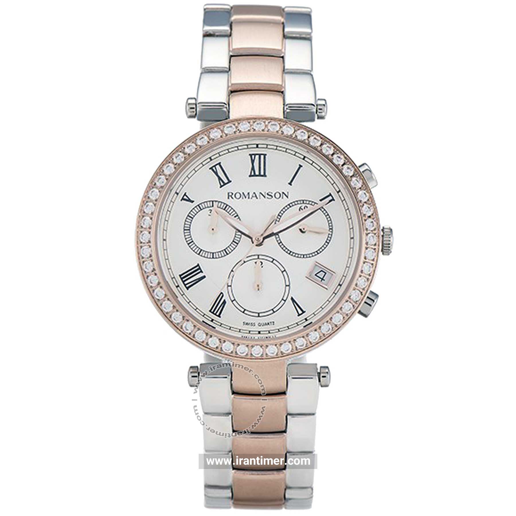 قیمت و خرید ساعت مچی زنانه رومانسون(ROMANSON) مدل RM6A02HLJJASR5-W کلاسیک فشن | اورجینال و اصلی