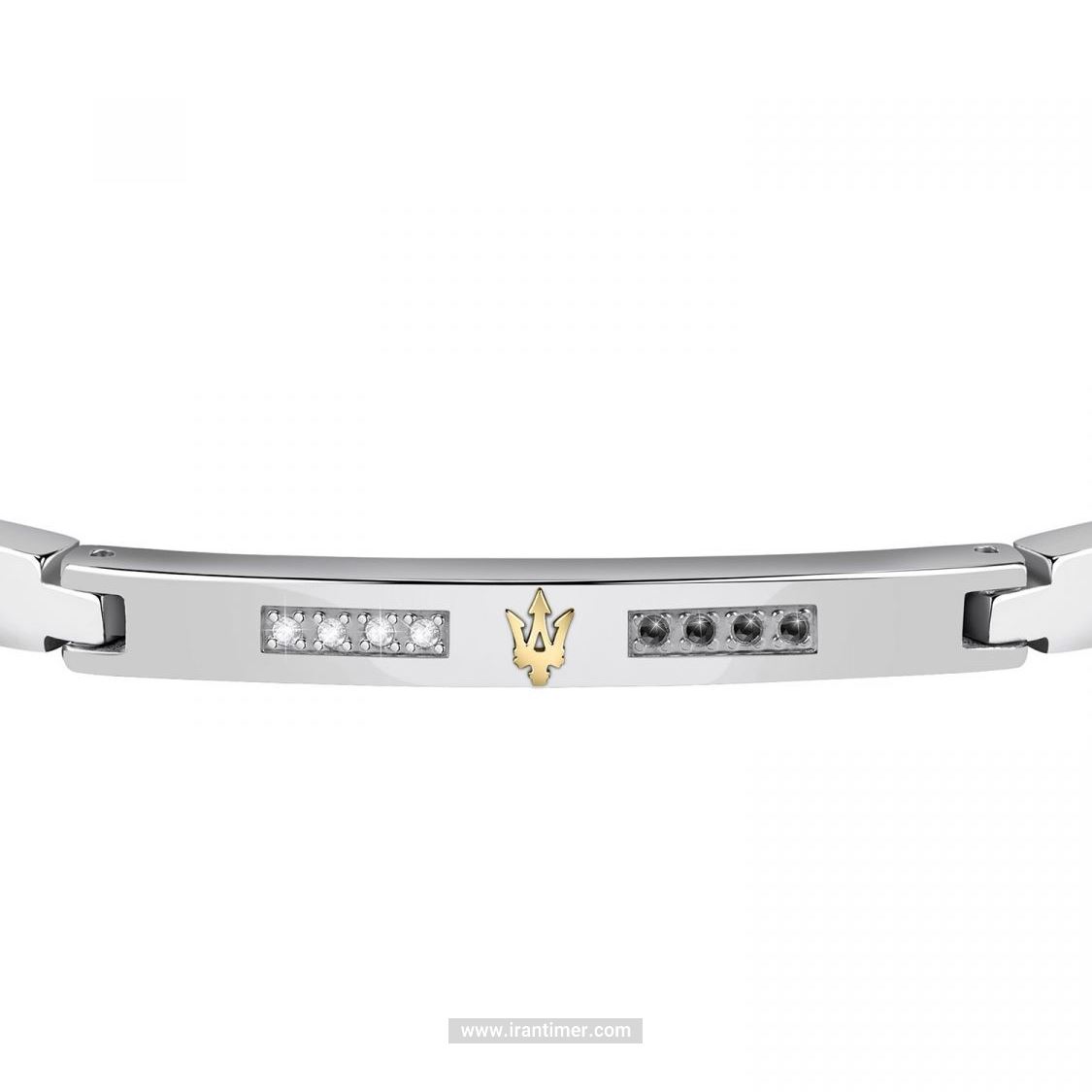 قیمت و خرید دستبند باز مردانه مازراتی(MASERATI) مدل JM521ATY12 فشن (ست لباس) | اورجینال و اصلی