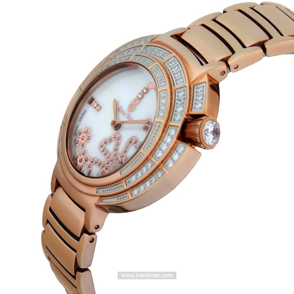 قیمت و خرید ساعت مچی زنانه سوئیس تایم(SWISS TIME) مدل ST 241-RG/Wh فشن | اورجینال و اصلی