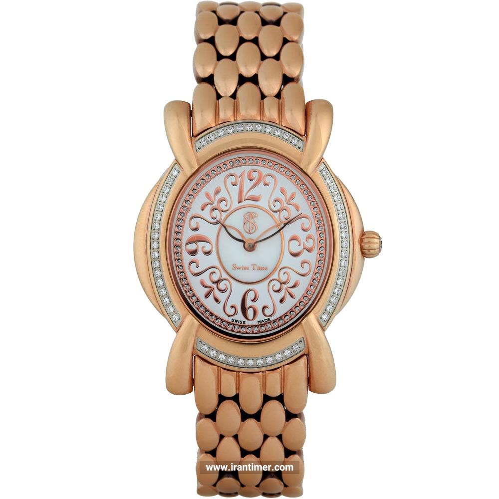 قیمت و خرید ساعت مچی زنانه سوئیس تایم(SWISS TIME) مدل ST 311-RG/Wh فشن | اورجینال و اصلی