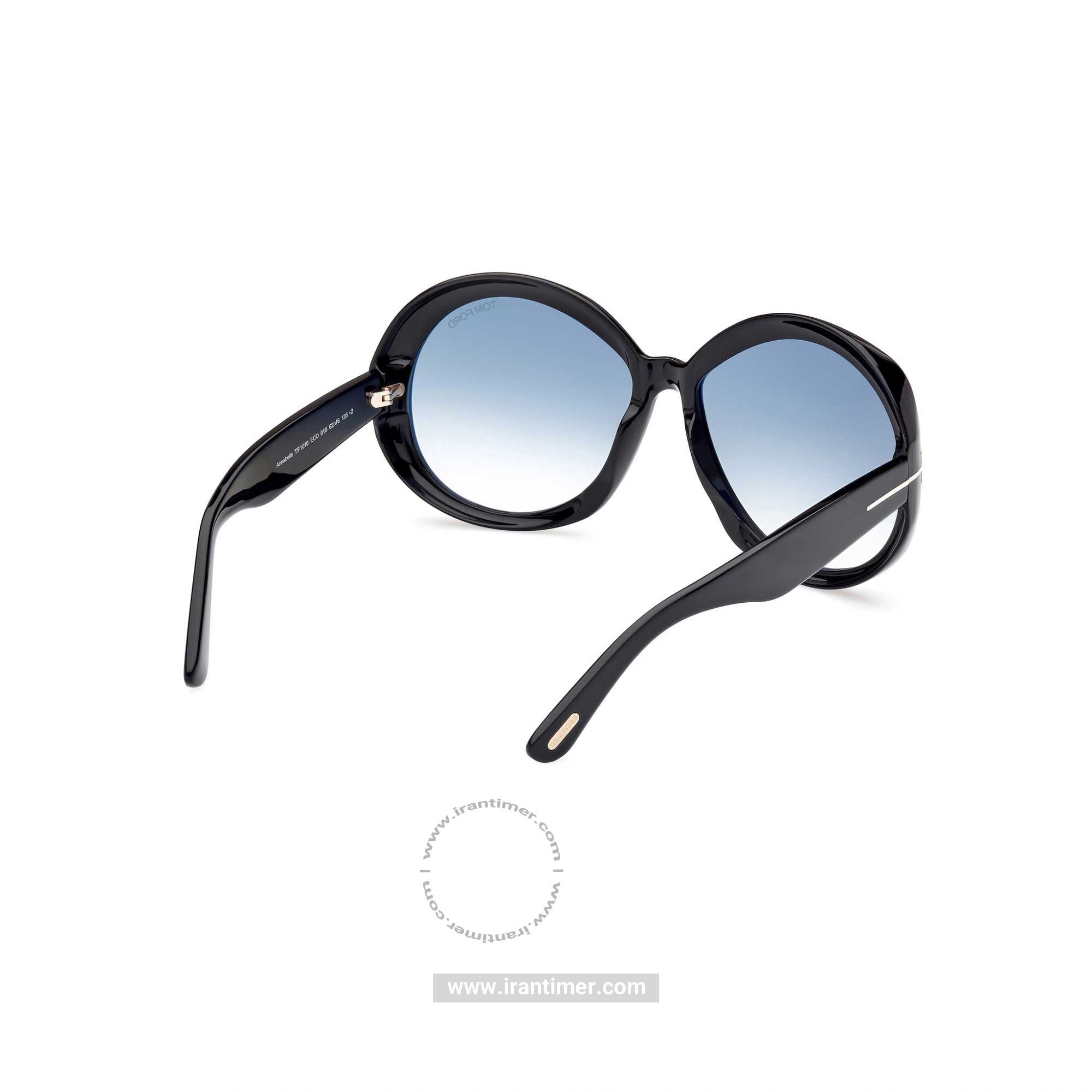 قیمت و خرید عینک آفتابی زنانه کلاسیک (TOM FORD) مدل FT 1010 01B 62 | اورجینال و اصلی