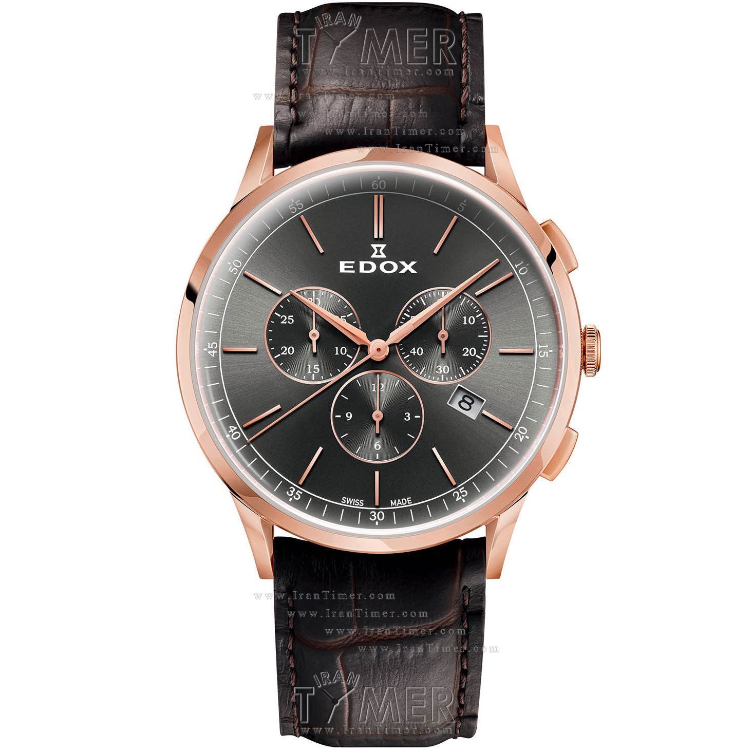 قیمت و خرید ساعت مچی مردانه ادُکس(EDOX) مدل 1023637RCGIR کلاسیک | اورجینال و اصلی