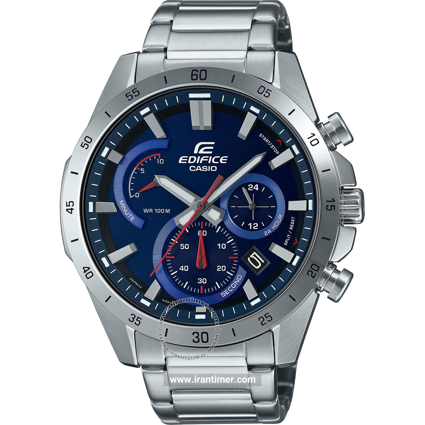 قیمت و خرید ساعت مچی مردانه کاسیو (CASIO) ادیفس(ادیفایس) مدل EFR-573D-2AVUDF کلاسیک | اورجینال و اصلی