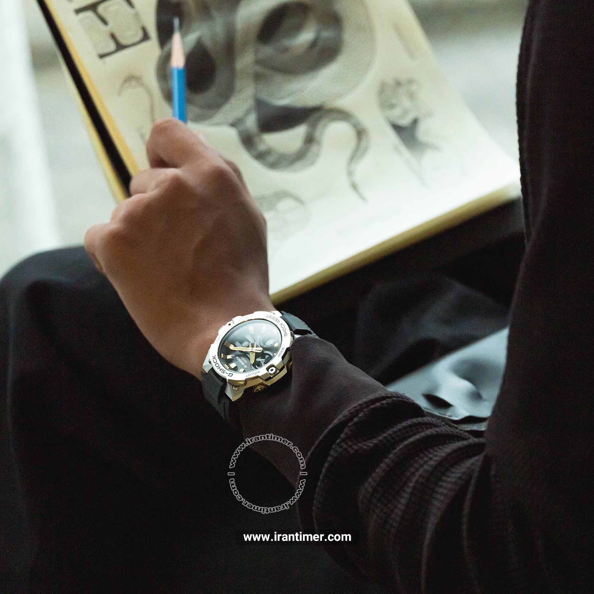 قیمت و خرید ساعت مچی مردانه کاسیو (CASIO) جی شاک مدل GST-B400CX-1ADR اسپرت | اورجینال و اصلی