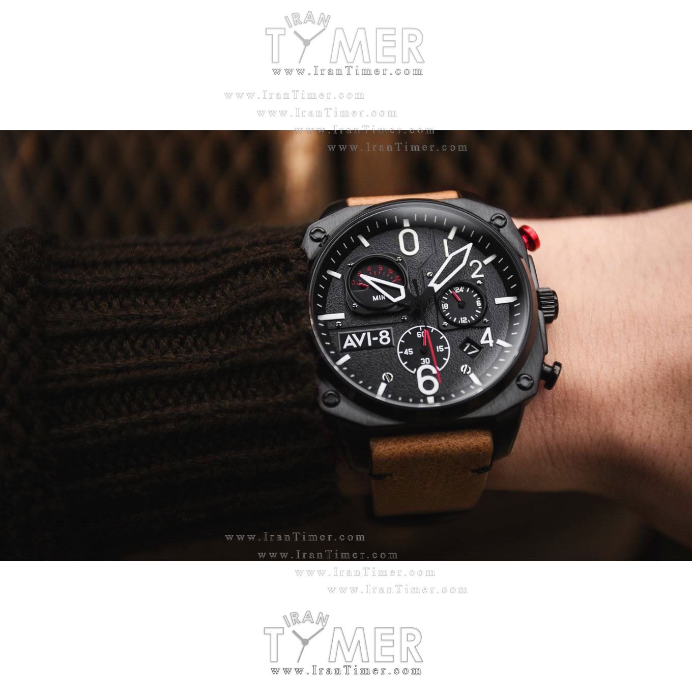 قیمت و خرید ساعت مچی مردانه ای وی ایت(AVI-8) مدل AV-4052-02 کلاسیک | اورجینال و اصلی