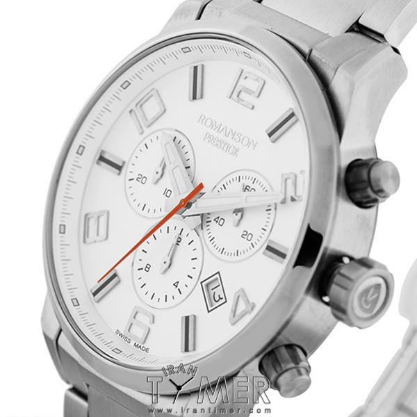 قیمت و خرید ساعت مچی مردانه رومانسون(ROMANSON) مدل TM3259HM1WAS2W کلاسیک | اورجینال و اصلی