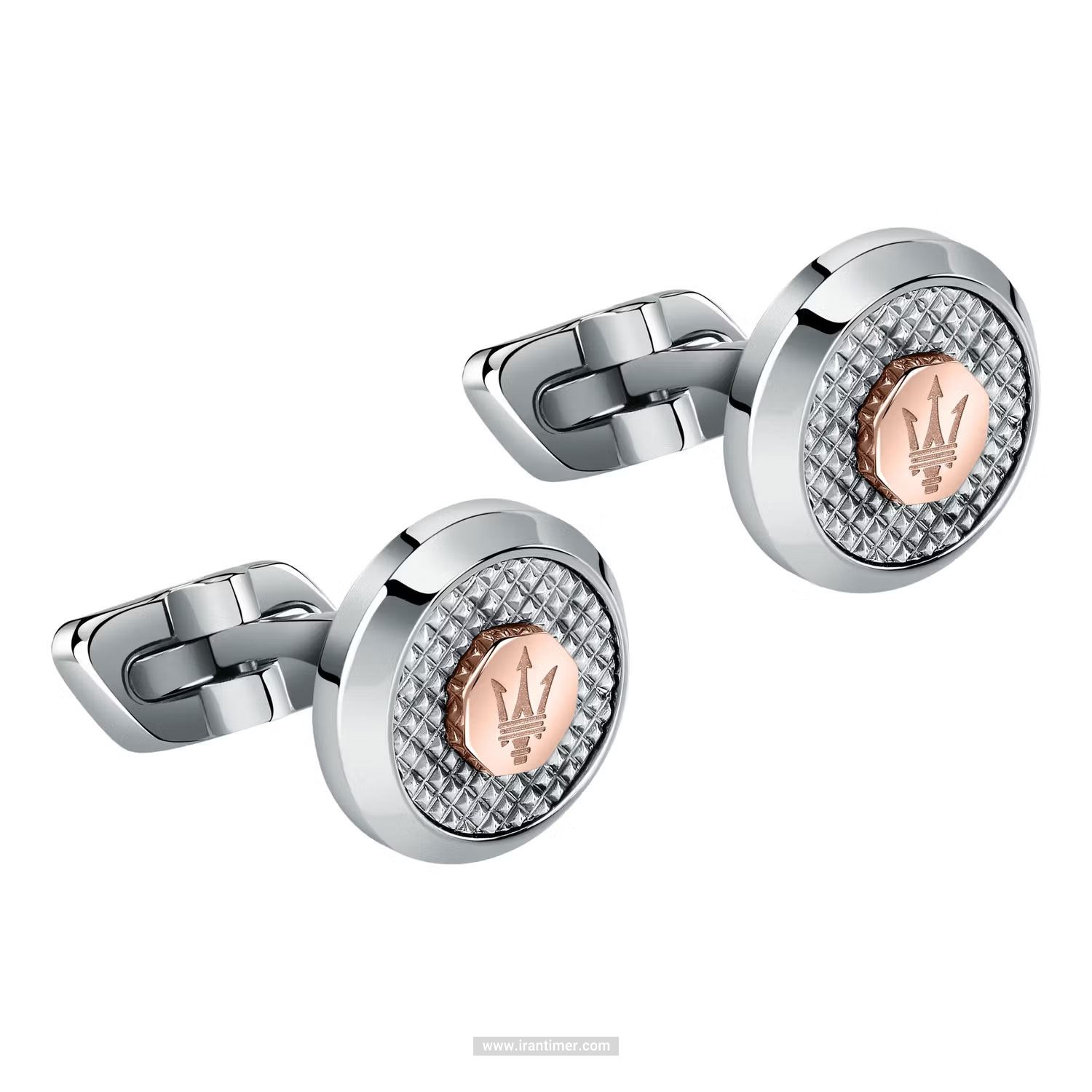 قیمت و خرید دکمه سر دست مردانه مازراتی(MASERATI) مدل JM223ATK20 کلاسیک | اورجینال و اصلی