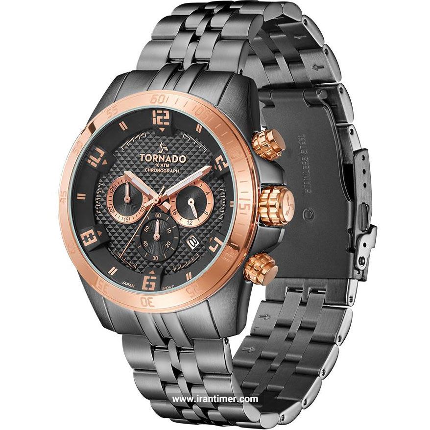 قیمت و خرید ساعت مچی مردانه تورنادو(Tornado) مدل T3149B-XBXBK کلاسیک | اورجینال و اصلی