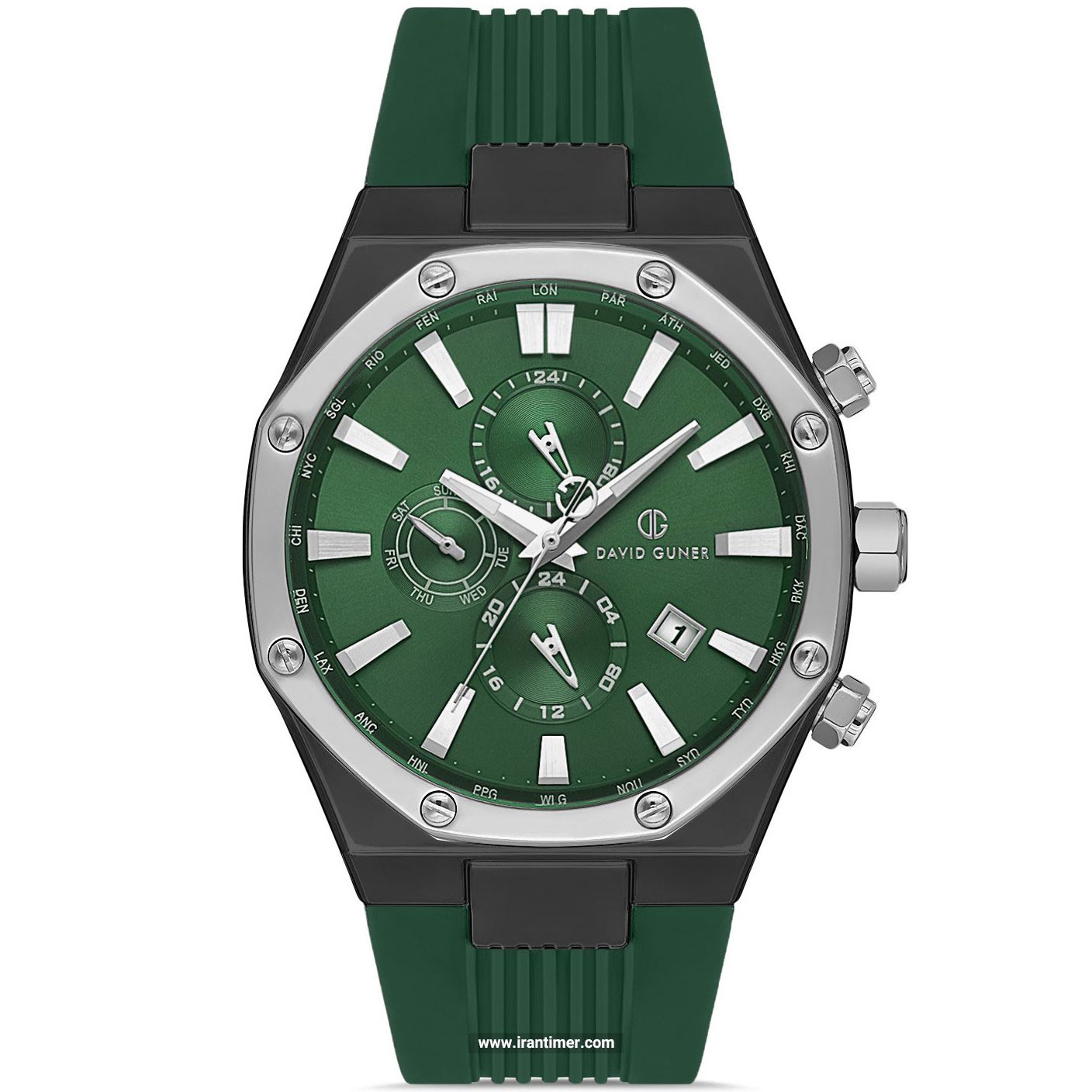 قیمت و خرید ساعت مچی مردانه دیوید گانر(David Guner) مدل DG-8821GD-J10 اسپرت | اورجینال و اصلی