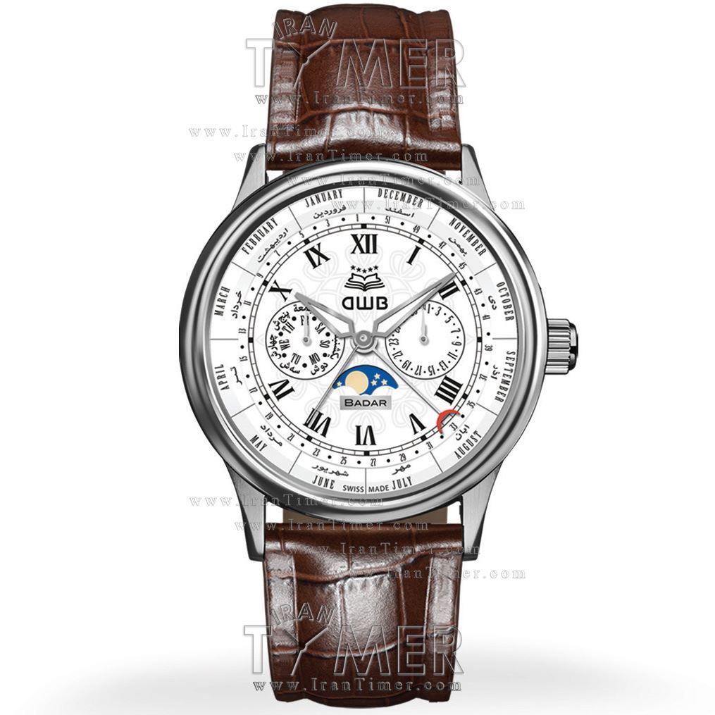 قیمت و خرید ساعت مچی مردانه ای دبلیو بی(AWB) مدل HG35-R06-S49 کلاسیک | اورجینال و اصلی