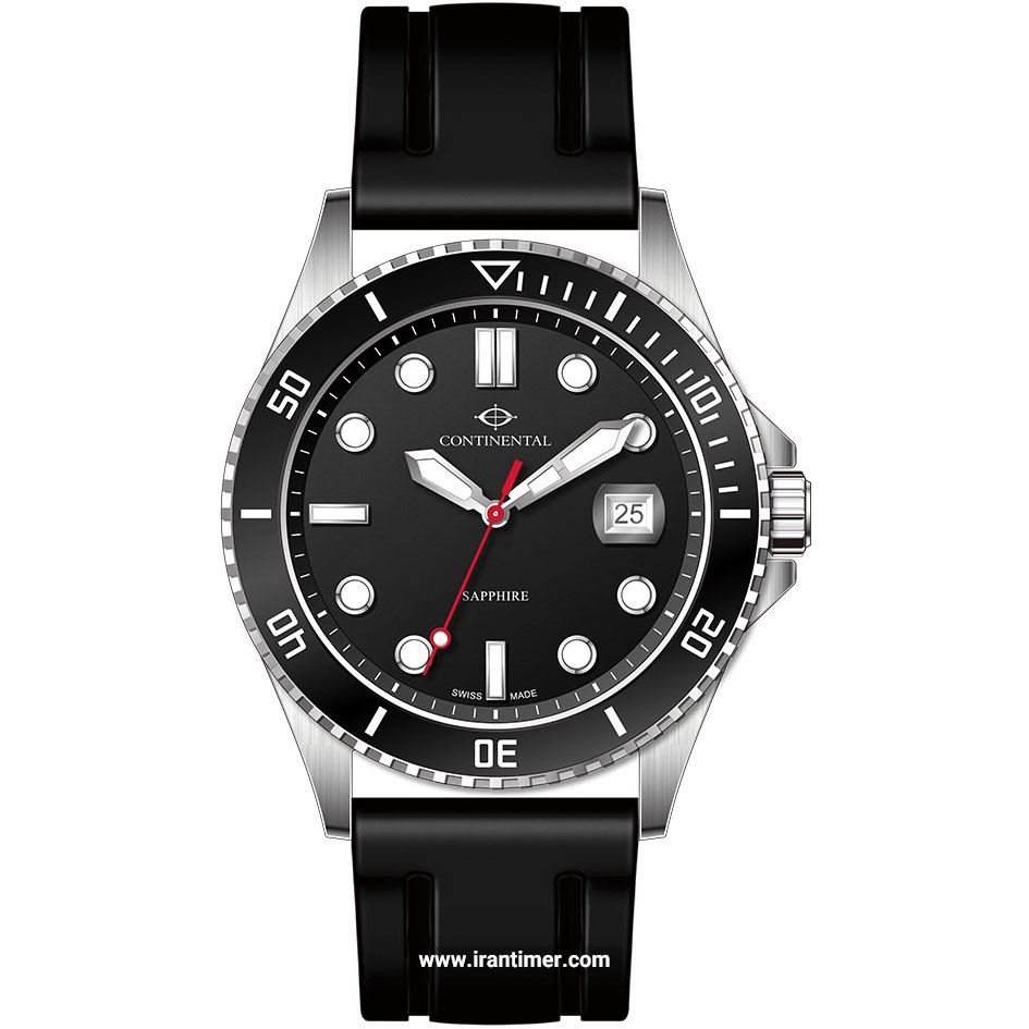 قیمت و خرید ساعت مچی مردانه کنتیننتال(CONTINENTAL) مدل 20504-GD154430 اسپرت | اورجینال و اصلی