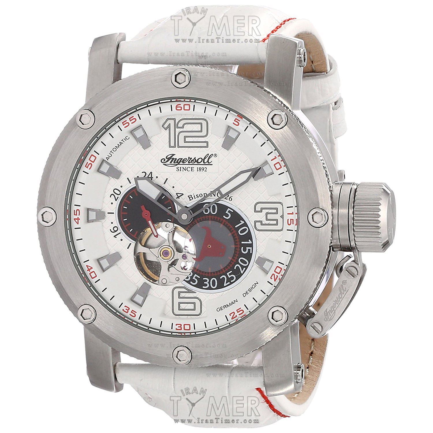 قیمت و خرید ساعت مچی مردانه اینگرسول(INGERSOLL) مدل IN6906WH کلاسیک اسپرت | اورجینال و اصلی