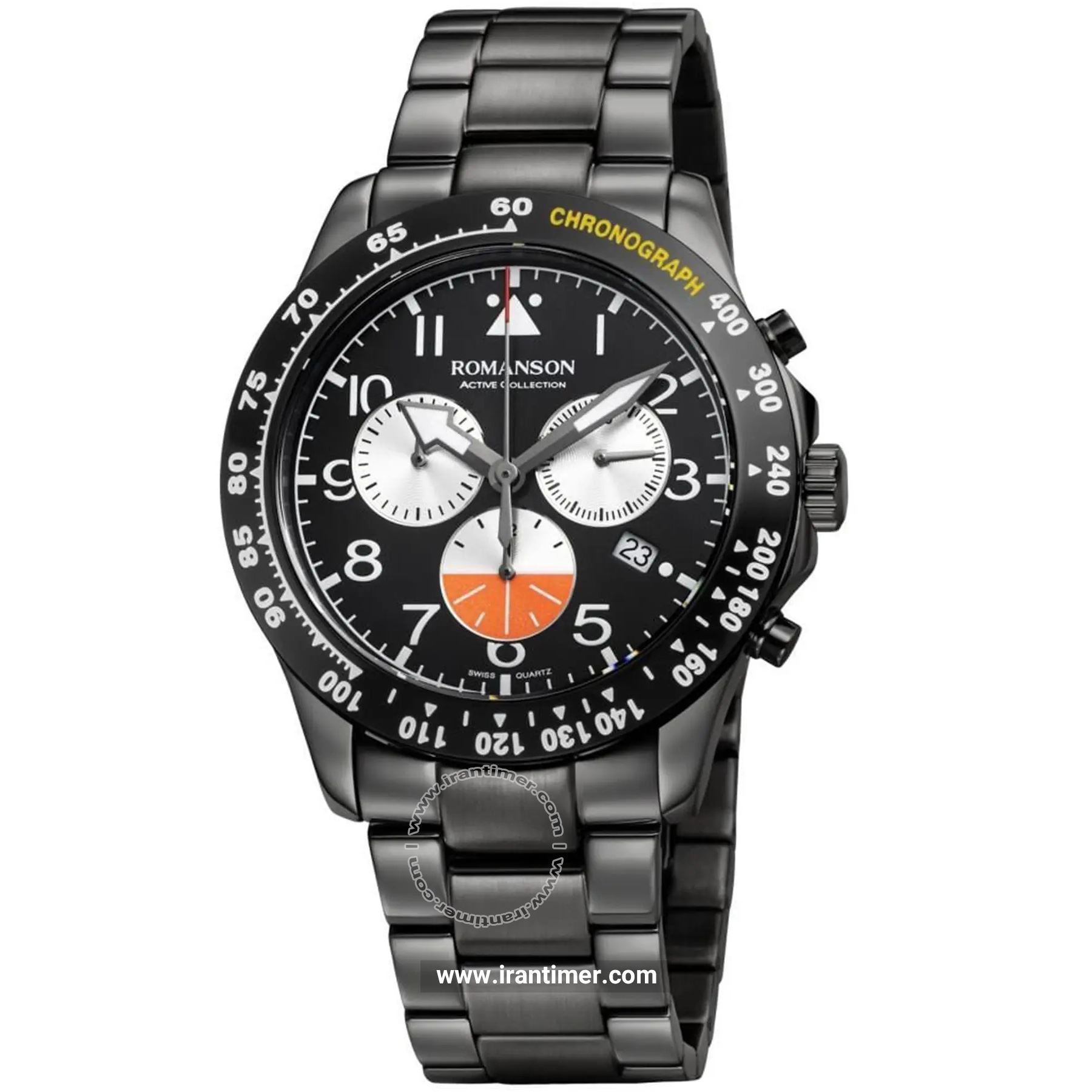 قیمت و خرید ساعت مچی مردانه رومانسون(ROMANSON) مدل AM2028HMYEA37E-BK کلاسیک | اورجینال و اصلی