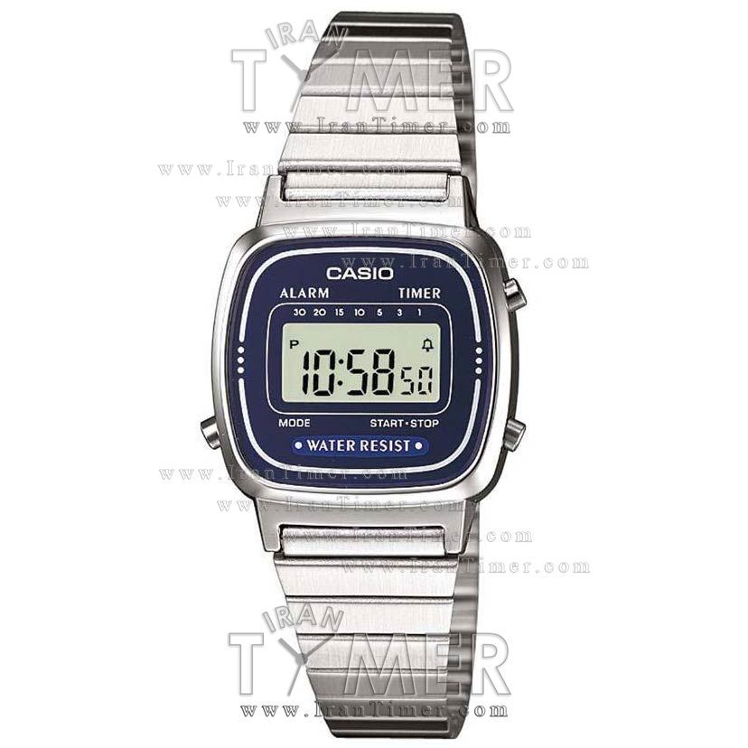 قیمت و خرید ساعت مچی زنانه کاسیو (CASIO) جنرال مدل LA670WA-2DF کلاسیک | اورجینال و اصلی