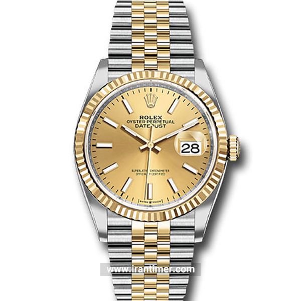 قیمت و خرید ساعت مچی مردانه رولکس(Rolex) مدل 126233 CHIJ GOLD کلاسیک | اورجینال و اصلی