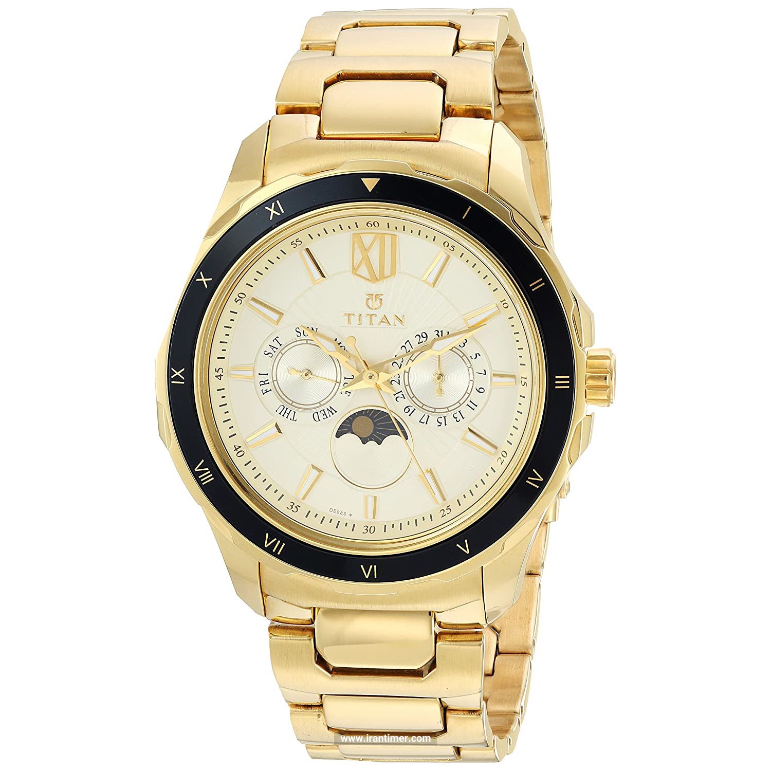 قیمت و خرید ساعت مچی مردانه تایتِن(TITAN) مدل T1688KM01 کلاسیک | اورجینال و اصلی