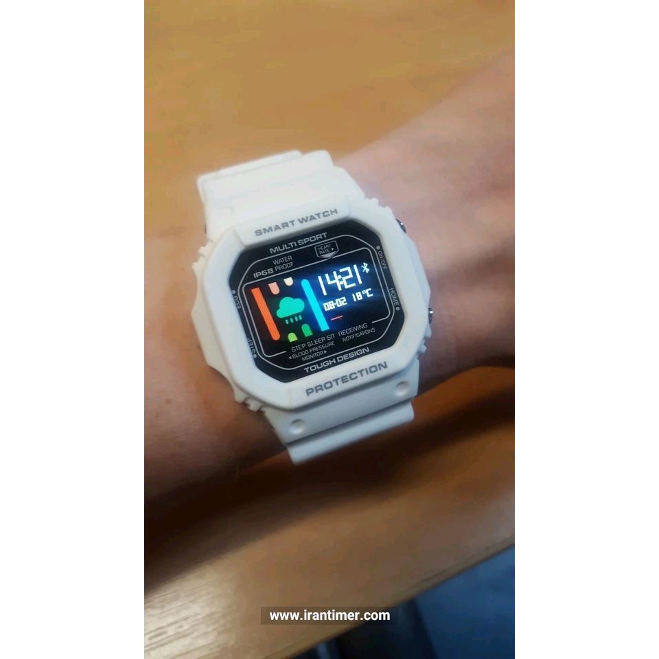 قیمت و خرید ساعت مچی مردانه زنانه ماکروویر(MICROWEAR) مدل X12 White اسپرت | اورجینال و اصلی