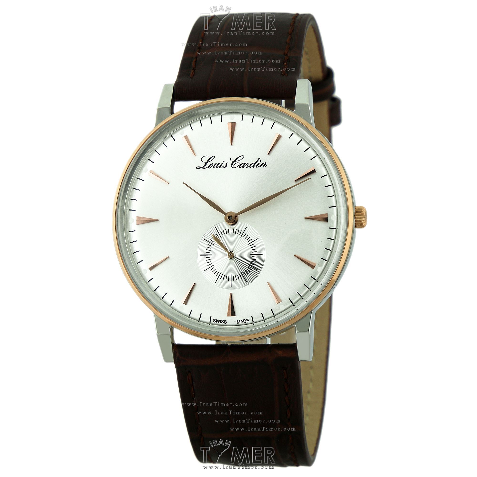 قیمت و خرید ساعت مچی مردانه لوئیس کاردین(LOUIS CARDIN) مدل LC004 M LEADER R.T/T-l کلاسیک | اورجینال و اصلی