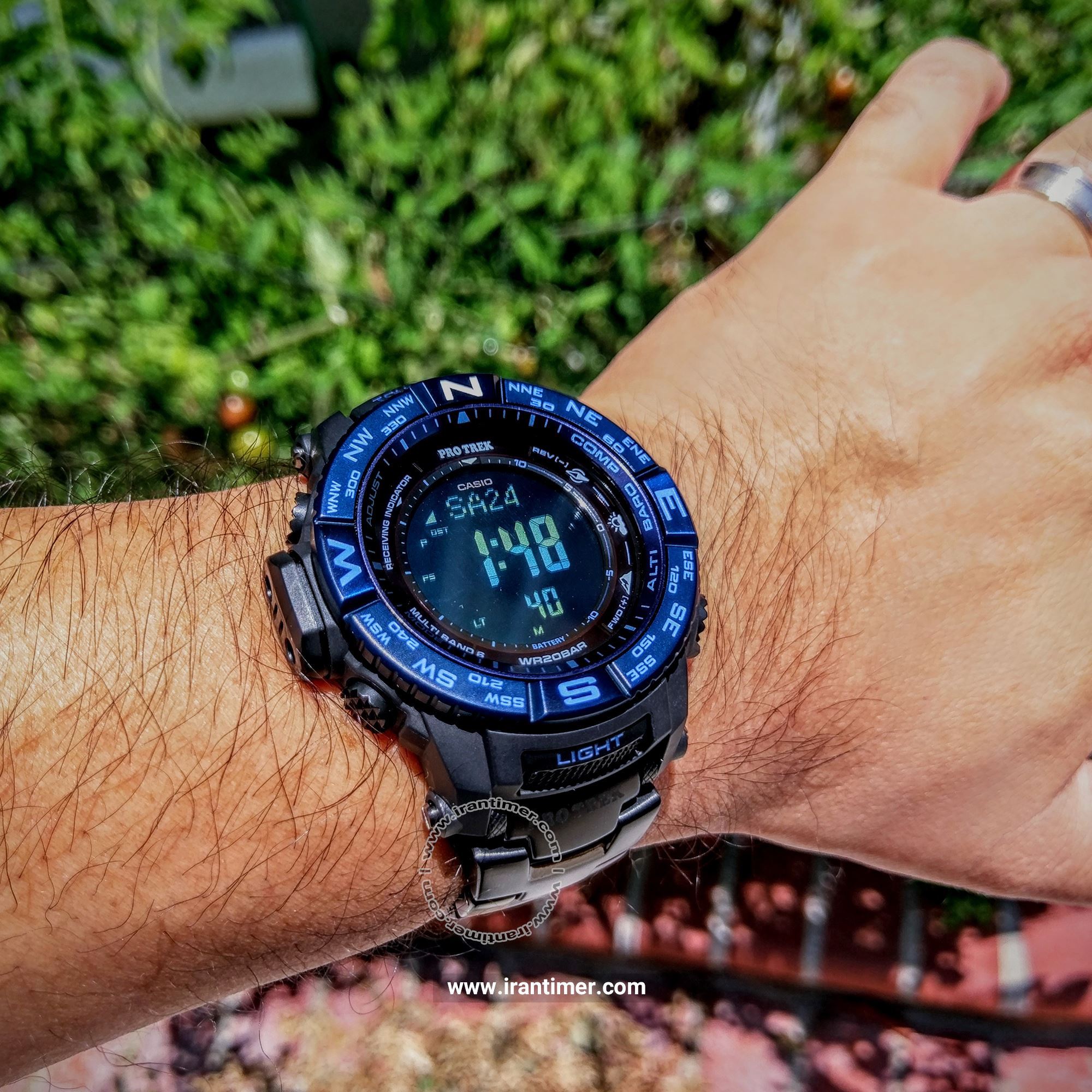 قیمت و خرید ساعت مچی مردانه کاسیو (CASIO) پروترک مدل PRW-3500SYT-1DR اسپرت | اورجینال و اصلی