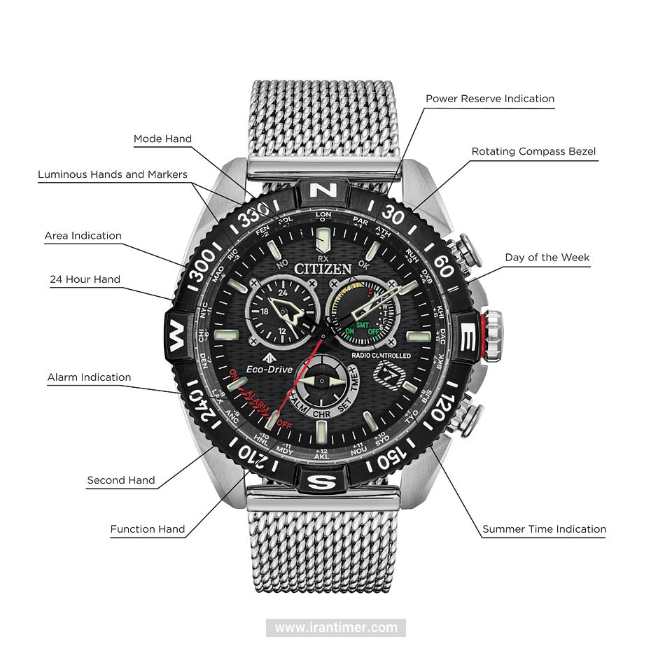 قیمت و خرید ساعت مچی مردانه سیتیزن(CITIZEN) مدل CB5840-59E کلاسیک | اورجینال و اصلی