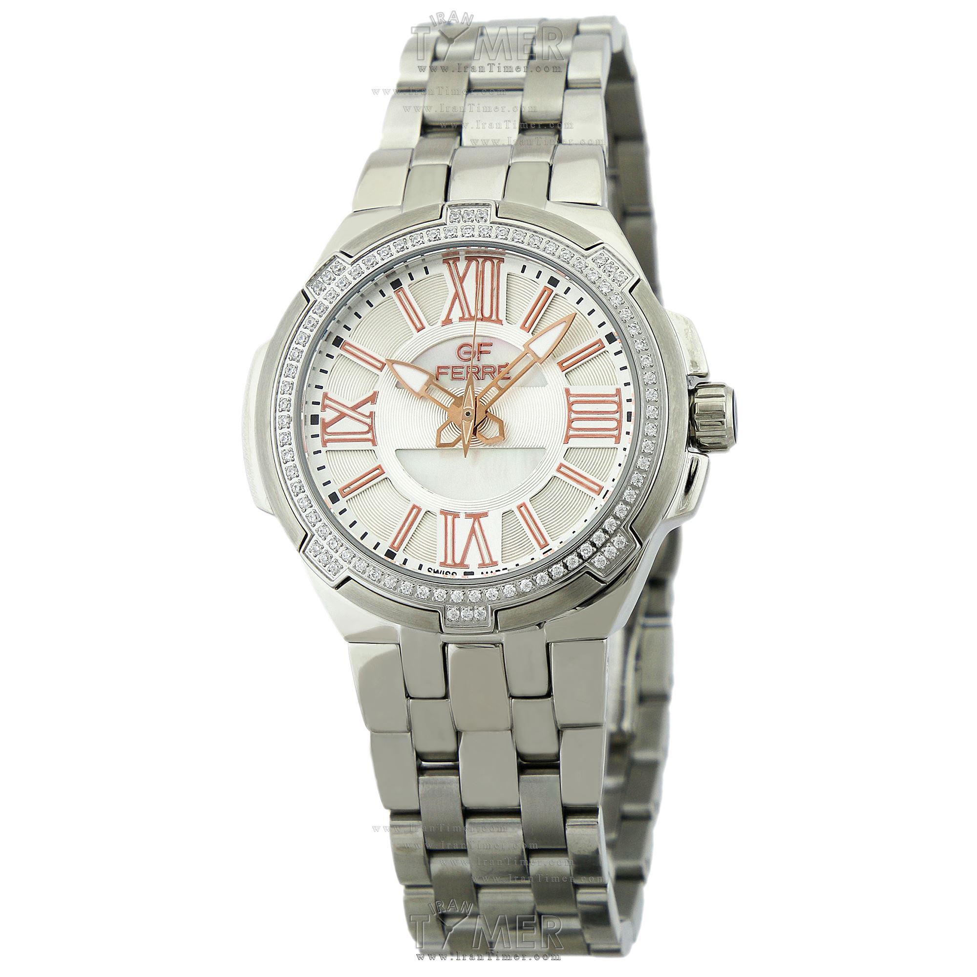 قیمت و خرید ساعت مچی زنانه جی اف فره(GF FERRE) مدل GF.SS10433.1 کلاسیک | اورجینال و اصلی