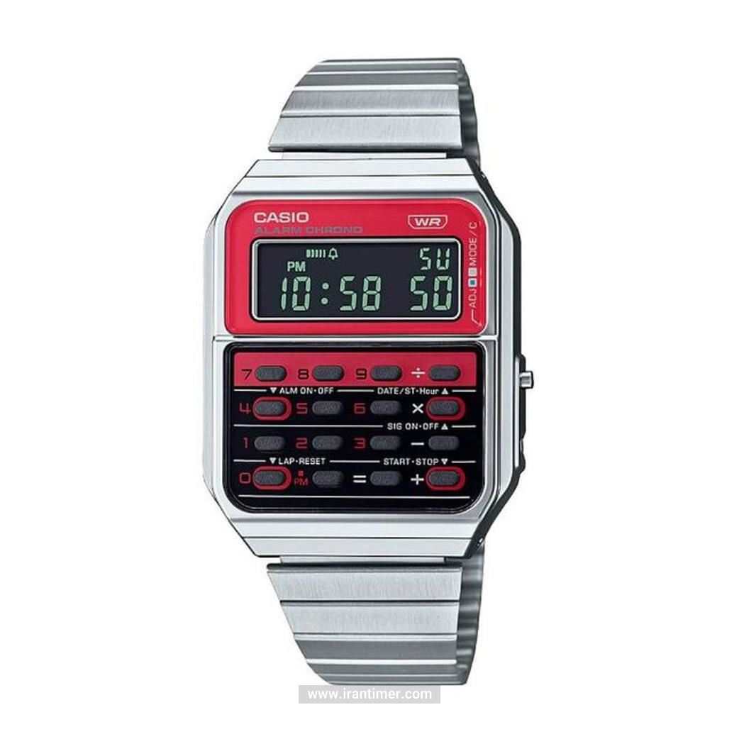 قیمت و خرید ساعت مچی مردانه زنانه کاسیو (CASIO) مدل CA-500WE-4BDF | اورجینال و اصلی