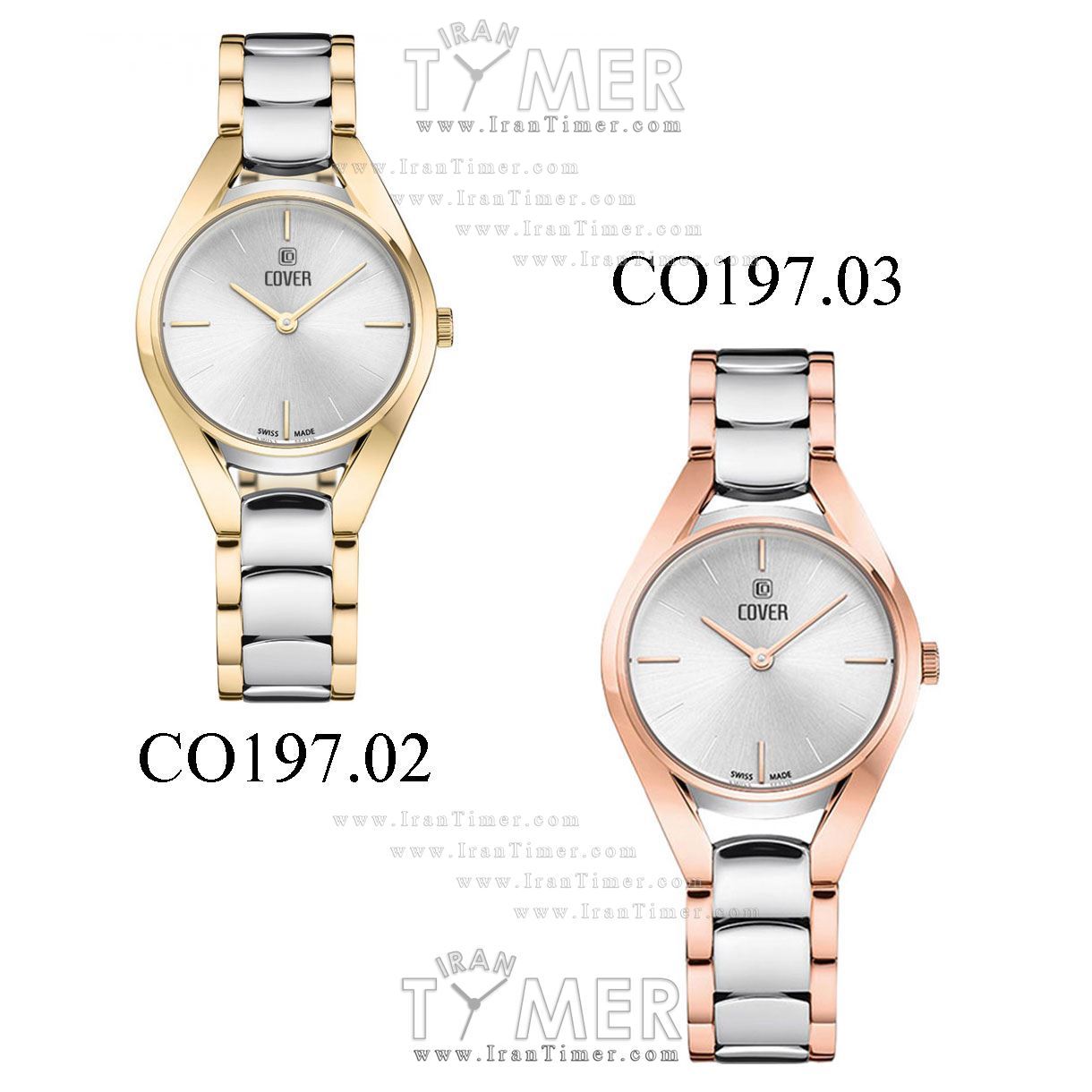 قیمت و خرید ساعت مچی زنانه کاور(COVER) مدل CO197.03 کلاسیک | اورجینال و اصلی
