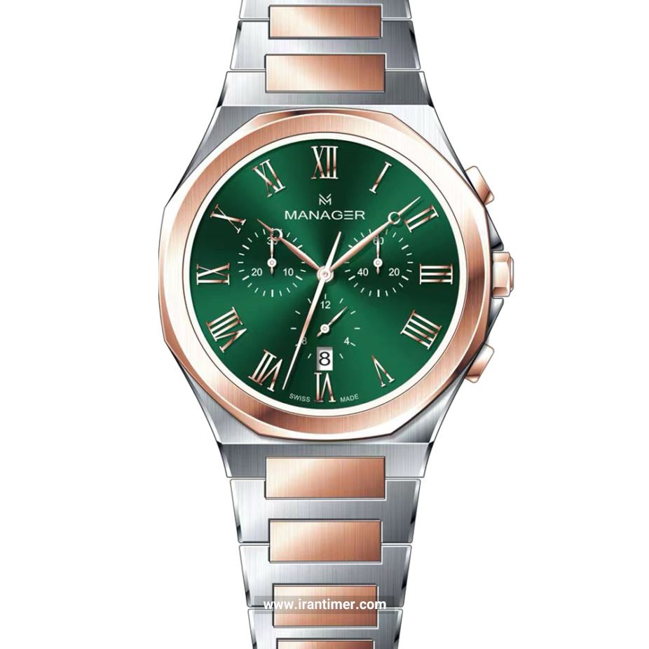 قیمت و خرید ساعت مچی مردانه منیجر(MANAGER) مدل MAN-RS-214-BRM کلاسیک | اورجینال و اصلی
