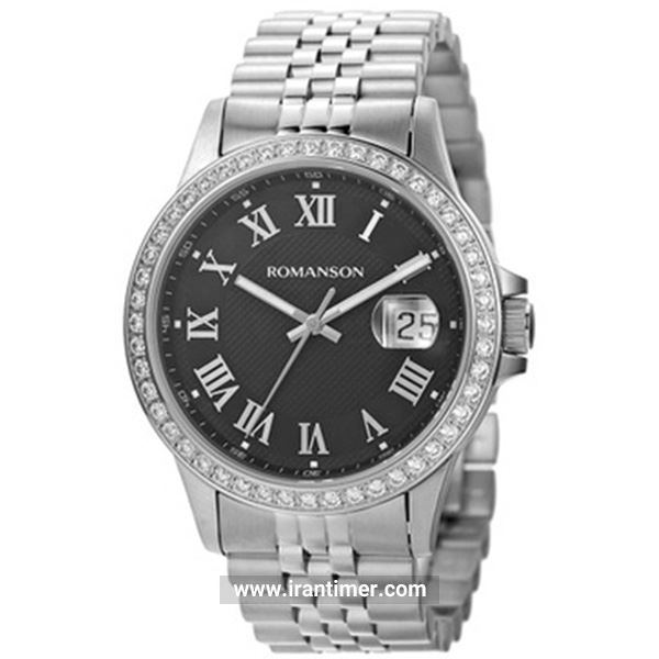 قیمت و خرید ساعت مچی مردانه رومانسون(ROMANSON) مدل TM0361QM1WA32W-BK فشن | اورجینال و اصلی