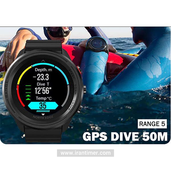 قیمت و خرید ساعت مچی مردانه نورث اج(North Edge) مدل RANGE 5 اسپرت | اورجینال و اصلی