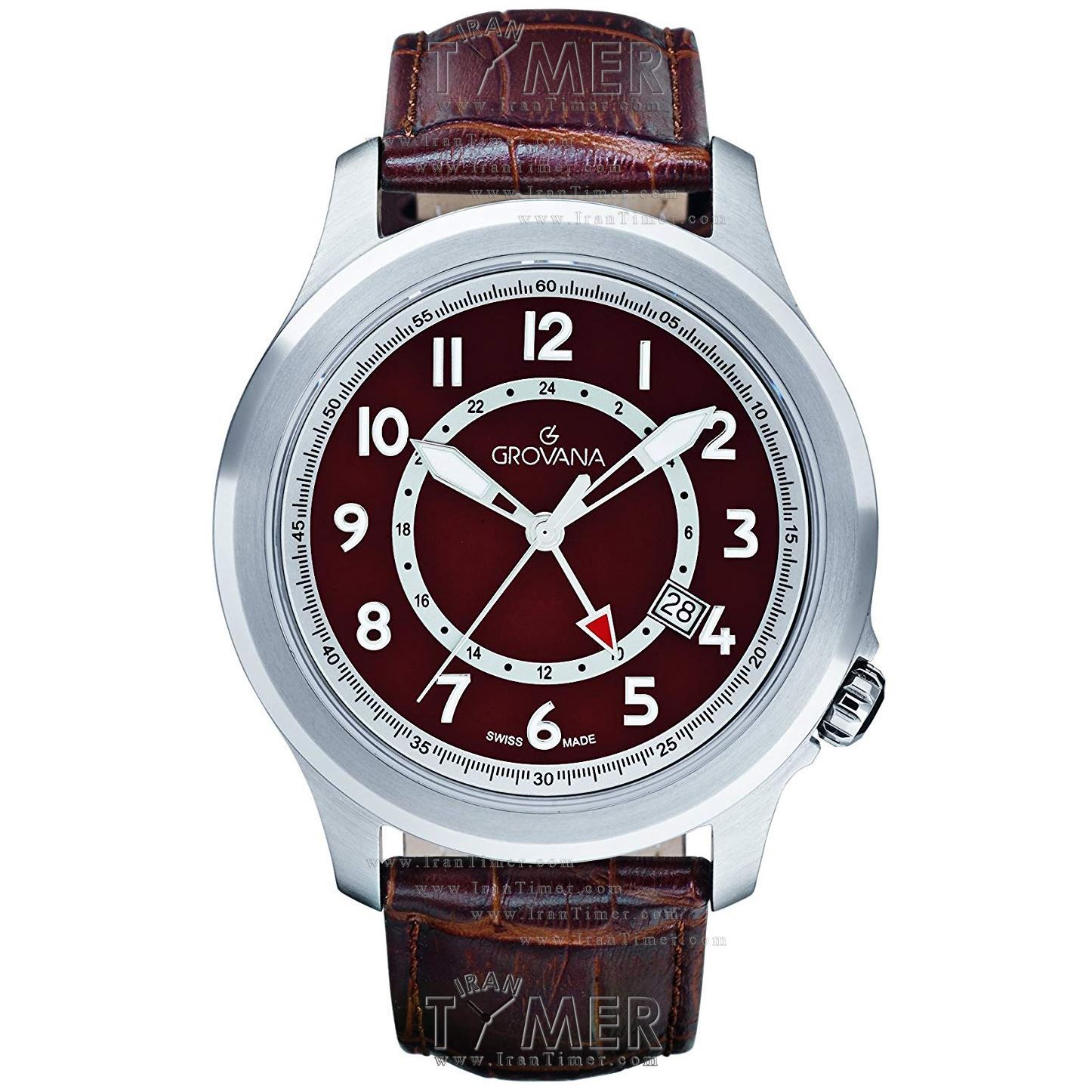 قیمت و خرید ساعت مچی مردانه گرووانا(GROVANA) مدل 1632.1536 کلاسیک | اورجینال و اصلی