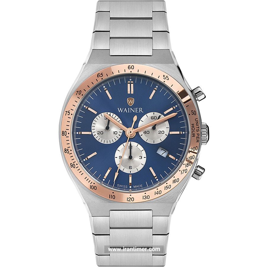 قیمت و خرید ساعت مچی مردانه واینر(WAINER) مدل WA.10100-B کلاسیک | اورجینال و اصلی