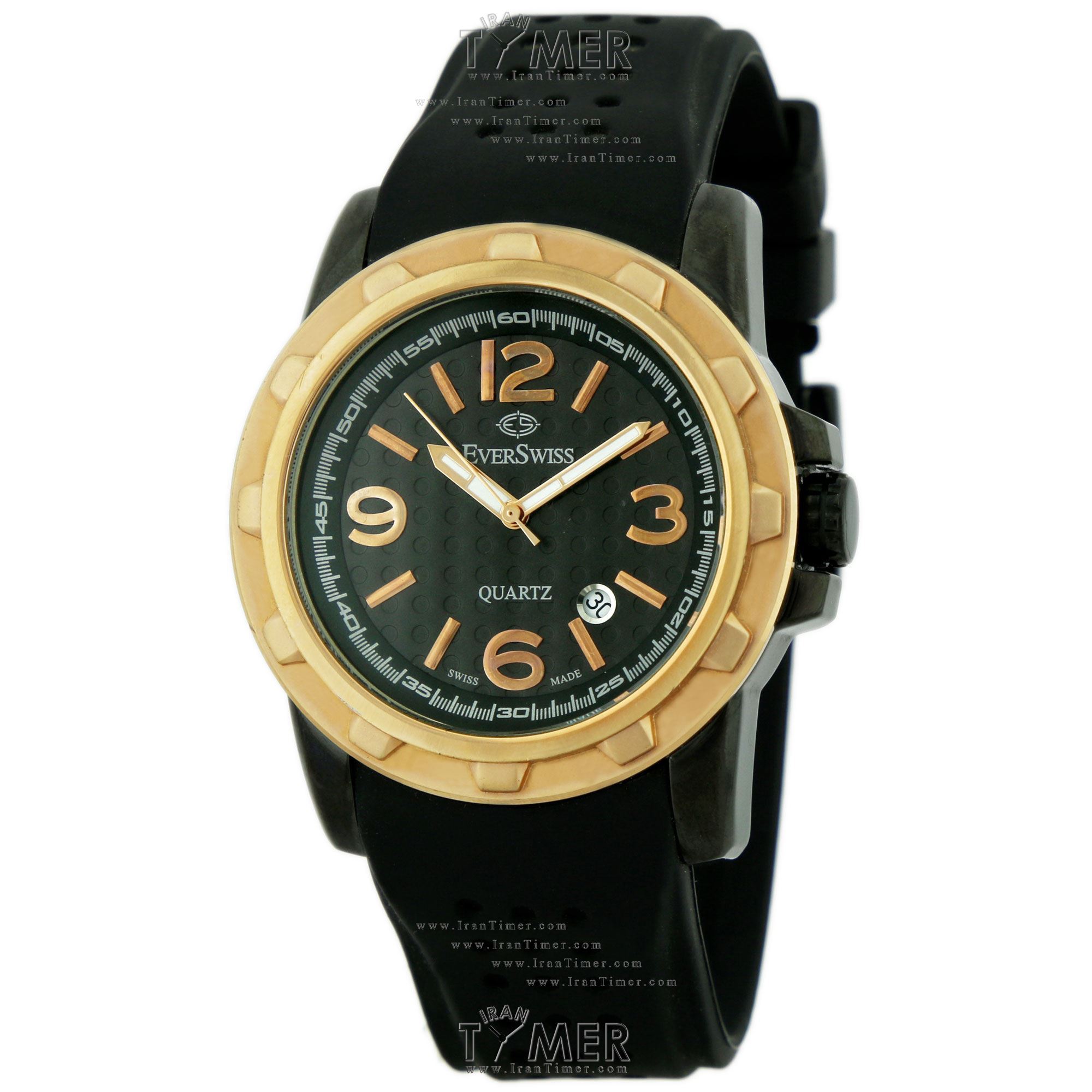 قیمت و خرید ساعت مچی مردانه اورسوئیس(EVER SWISS) مدل 19051-RB154 کلاسیک | اورجینال و اصلی