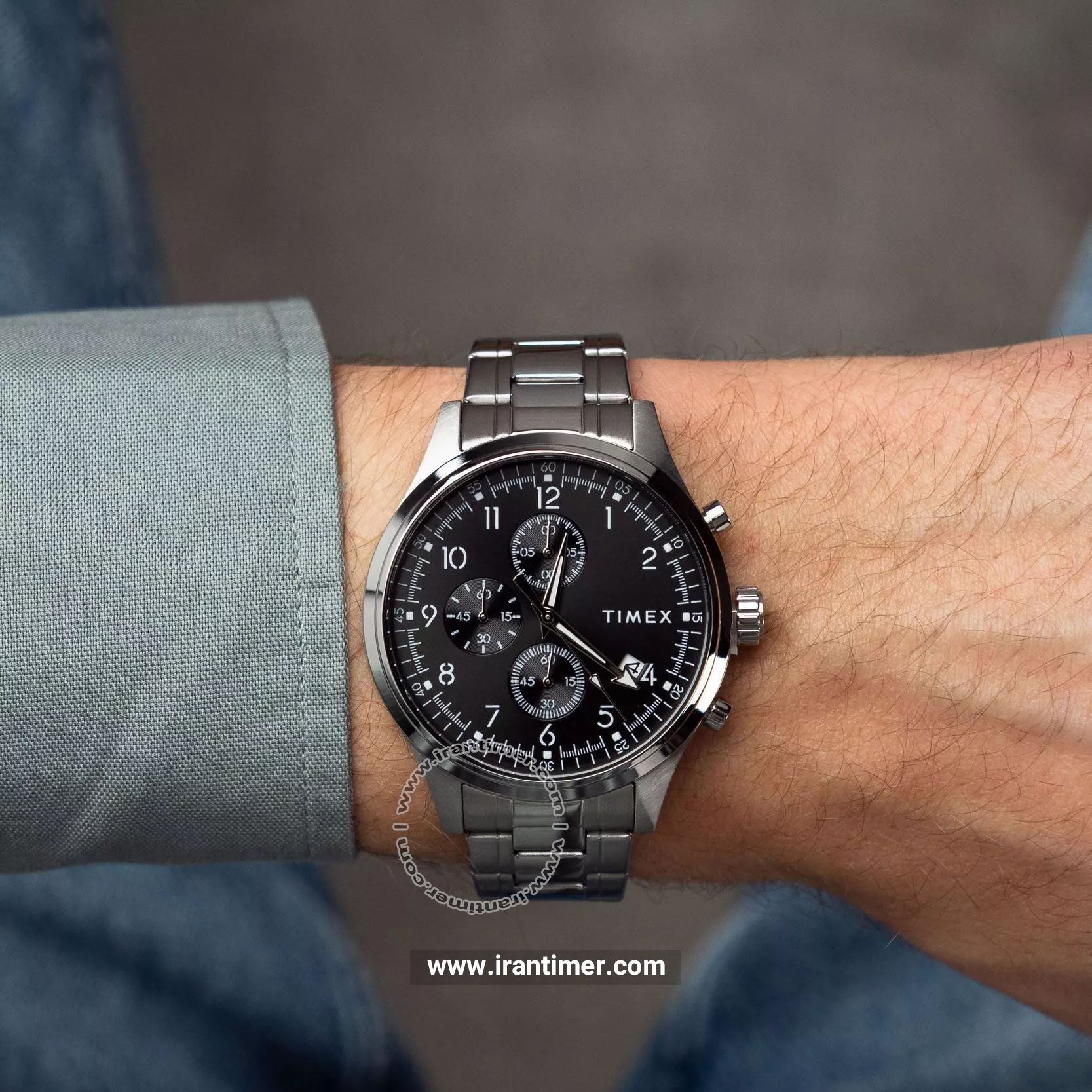 قیمت و خرید ساعت مچی مردانه تایمکس(TIMEX) مدل TW2Y01400 کلاسیک | اورجینال و اصلی