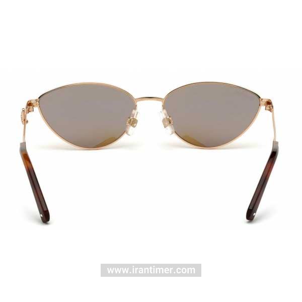 قیمت و خرید عینک آفتابی زنانه کلاسیک (SWAROVSKI) مدل SK 0261 28G 55 | اورجینال و اصلی