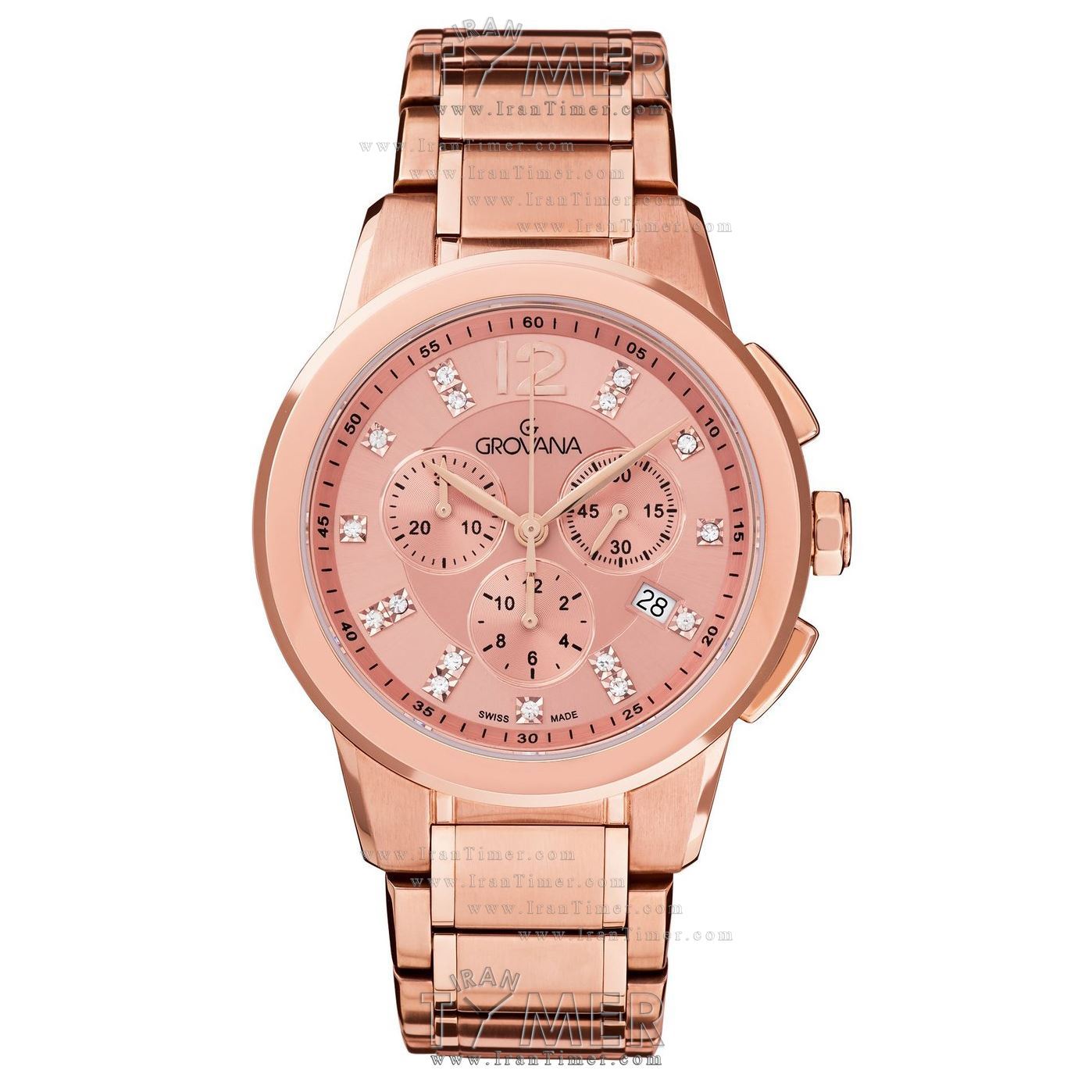 قیمت و خرید ساعت مچی مردانه زنانه گرووانا(GROVANA) مدل 2094-9266 کلاسیک | اورجینال و اصلی