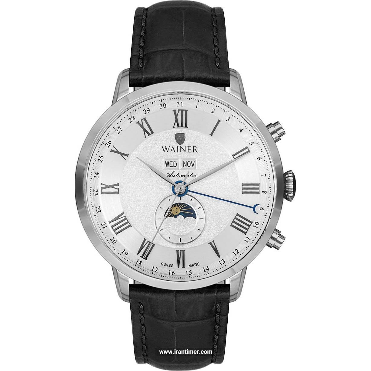 قیمت و خرید ساعت مچی مردانه واینر(WAINER) مدل WA.25025-B کلاسیک | اورجینال و اصلی