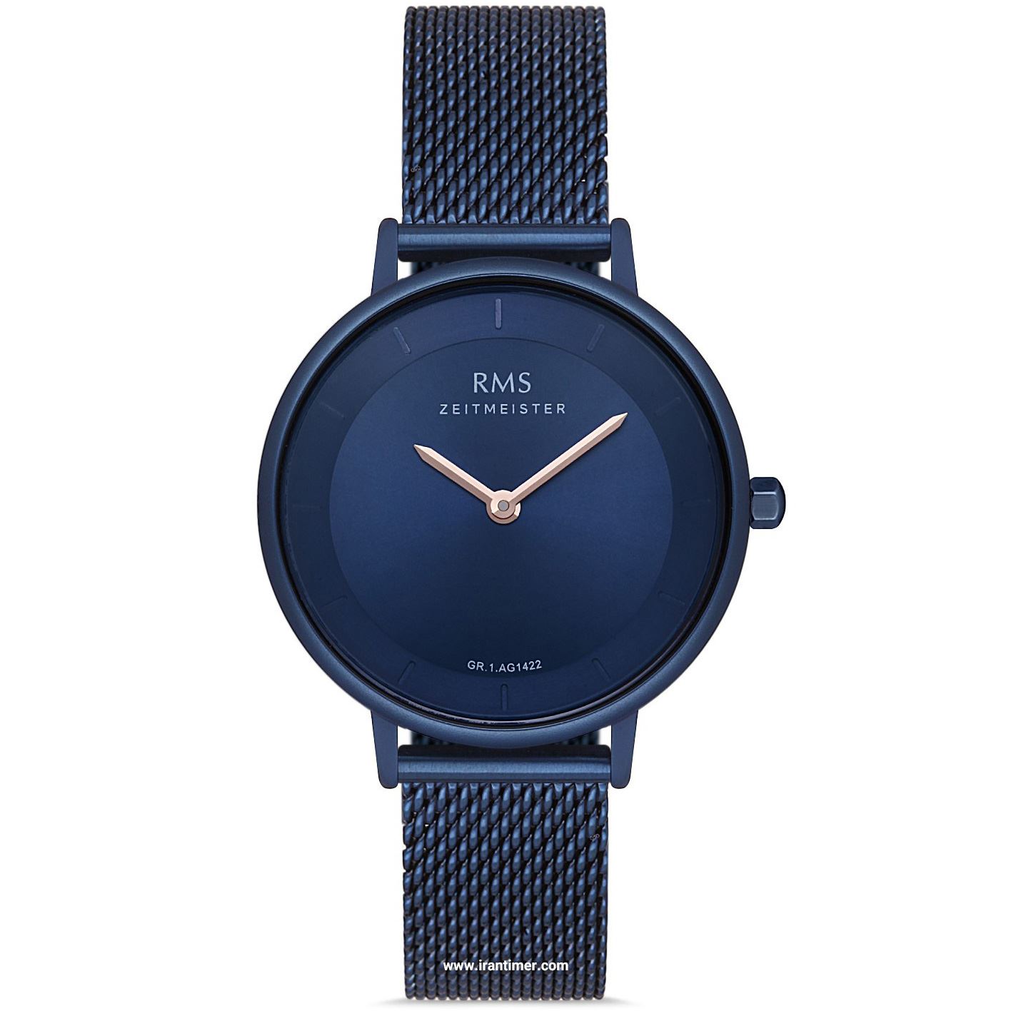 قیمت و خرید ساعت مچی زنانه آر ام اس زیمستر(RMS ZEITMEISTER) مدل GR.1.AG1422.07 کلاسیک | اورجینال و اصلی