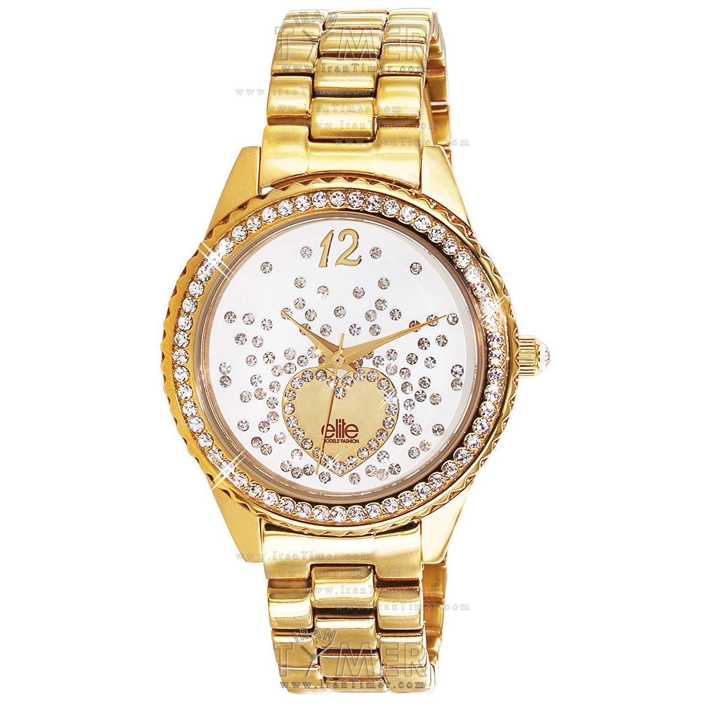 قیمت و خرید ساعت مچی زنانه الیت(ELITE) مدل E53354G-101 فشن | اورجینال و اصلی