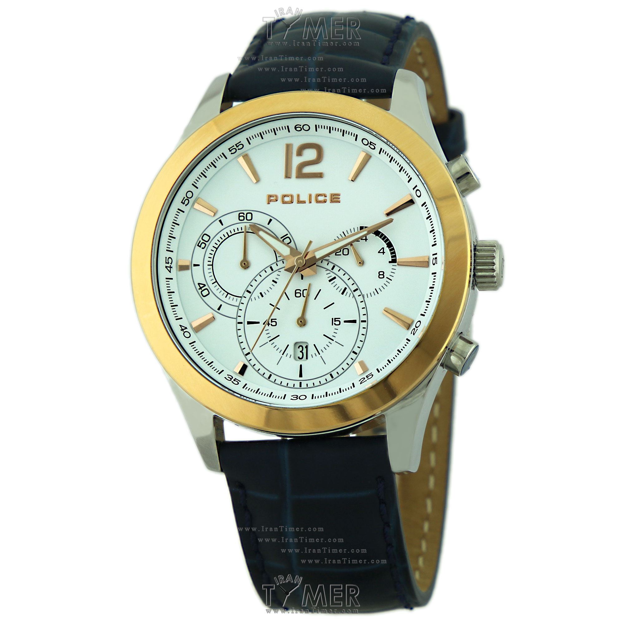 قیمت و خرید ساعت مچی مردانه پلیس(POLICE) مدل P12757JSTR-01 کلاسیک | اورجینال و اصلی