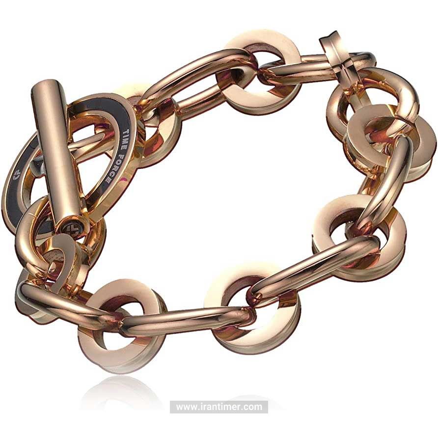 قیمت و خرید دستبند باز زنانه تایم فورس(TIME FORCE) مدل TS5145BR فشن (ست لباس) | اورجینال و اصلی