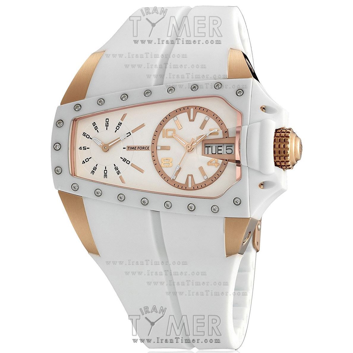 قیمت و خرید ساعت مچی زنانه تایم فورس(TIME FORCE) مدل TF3130L11 اسپرت | اورجینال و اصلی