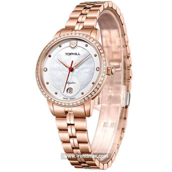 قیمت و خرید ساعت مچی زنانه تاپ هیل(TOPHILL) مدل TE037L.M3237 فشن | اورجینال و اصلی